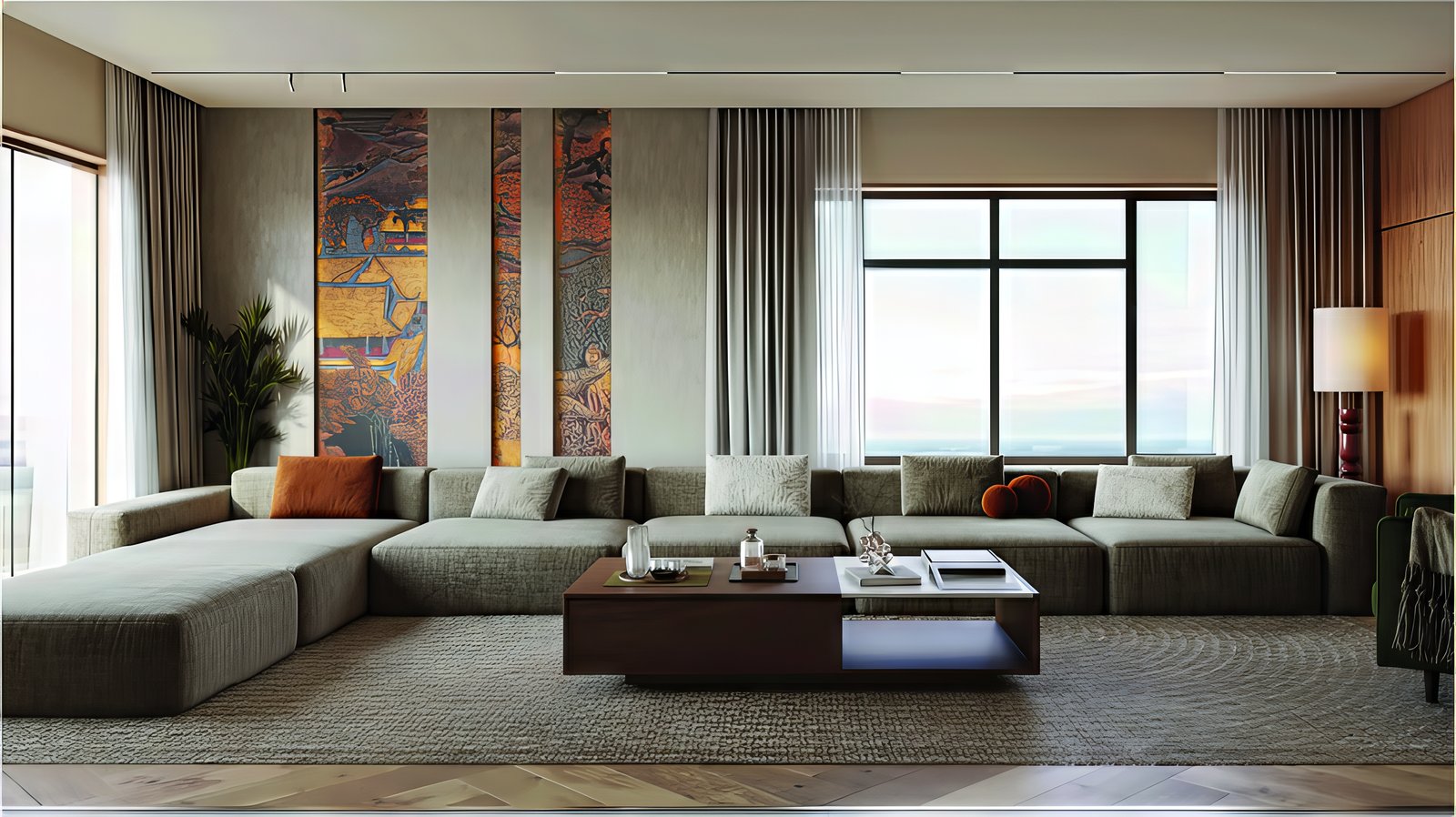 Adelier interior — living space